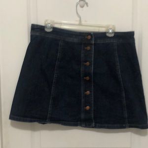 Madewell Jean Skirt size 14